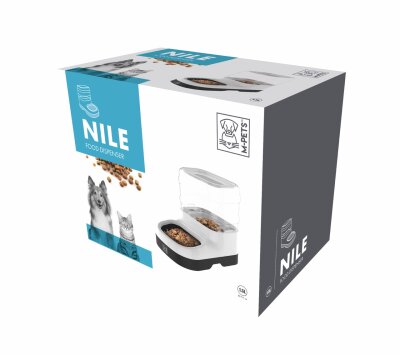 M-Pets Nile Kedi ve Köpekler İçin Hazneli Mama Kabı 1500 Ml