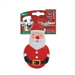 M-Pets Noel Baba Latex Köpek Oyuncağı 7 cm - 1