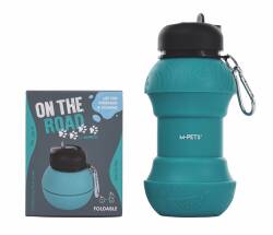 M-Pets On The Road Kedi ve Köpekler İçin Katlanabilen Seyahat Suluğu - 2