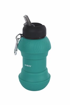 M-Pets On The Road Kedi ve Köpekler İçin Katlanabilen Seyahat Suluğu - 3