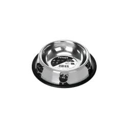 M-Pets Petjoy Catfamily Kedi ve Köpekler İçin Çelik Mama Kabı M 610 ML - M-Pets