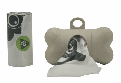 M-Pets Poo Bambu Dışkı Toplama Seti 15 Yaprak - 2