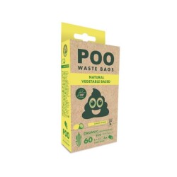 M-PETS POO Dışkı Poşeti 15 Yaprak Limon Kokulu 4lü Paket - M-Pets