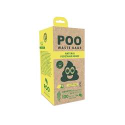 M-PETS POO Dışkı Poşeti 15 Yaprak Limon Kokulu 8li Paket - M-Pets
