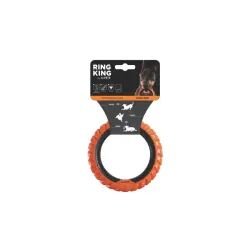 M-Pets Rıng Kıng Siyah Mavi Köpek Oyuncağı - M-Pets
