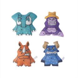 M-Pets Savage Bull Boğa Peluş Köpek Oyuncağı 22x19 cm - 3
