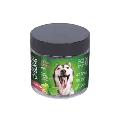 M-Pets Star Stick Yeşil Çaylı Diş Sağlığı Destekleyici Küçük Irk Köpek Ödülü 110 Gr - 1