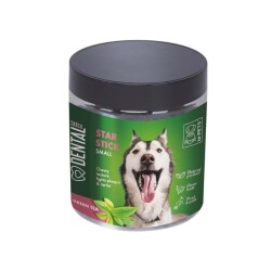 M-Pets Star Stick Yeşil Çaylı Diş Sağlığı Destekleyici Küçük ve Orta Irk Köpek Ödülü 170 Gr - M-Pets