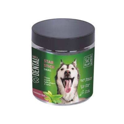 M-Pets Star Stick Yeşil Çaylı Diş Sağlığı Destekleyici Küçük ve Orta Irk Köpek Ödülü 170 Gr - 1