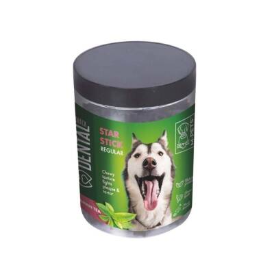 M-Pets Star Stick Yeşil Çaylı Diş Sağlığı Destekleyici Orta ve Büyük Irk Köpek Ödülü 340 Gr - 1