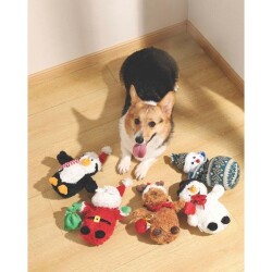 M-Pets St.Nick Noel Baba Ödül Hazneli Peluş Köpek Oyuncağı - 5