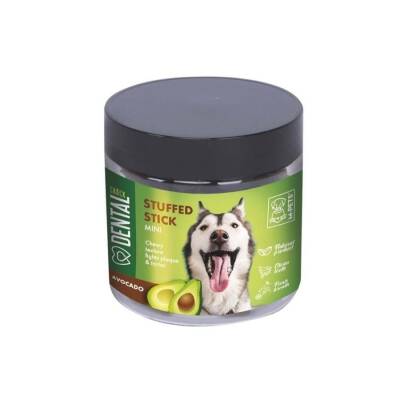 M-Pets Stuffed Stick Avokado Özlü Diş Sağlığı Destekleyici Küçük Irklar İçin Köpek Ödülü 100 Gr - 1