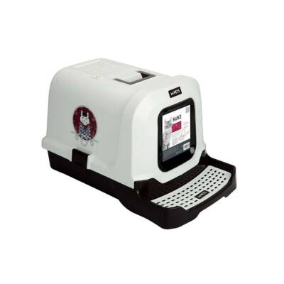 M-Pets Suez Sailor Kapalı Kedi Tuvaleti 69x42x41 Cm - 1
