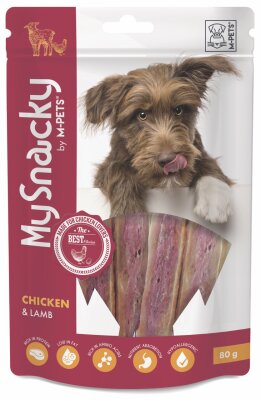 M-Pets Tavuklu ve Kuzulu Köpek Ödül Maması 80 Gr