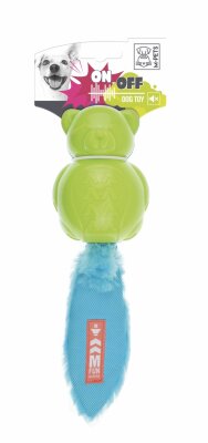 M-Pets Teddy Sesli Kauçuk Köpek Oyuncağı 30 Cm - 2