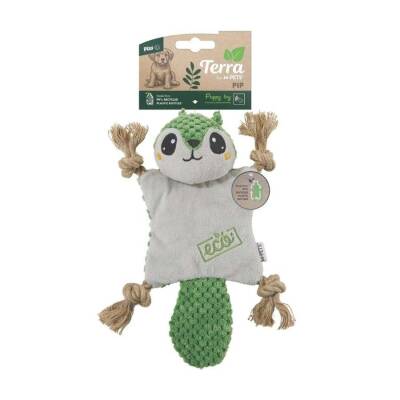 M-Pets Terra Eco Pip Peluş Yavru Köpek Oyuncağı 25 cm - 1