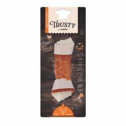 M-Pets Trusty Tavuklu Düğümlü Köpek Çiğneme Kemiği 75 gr, 15.3 Cm - 1