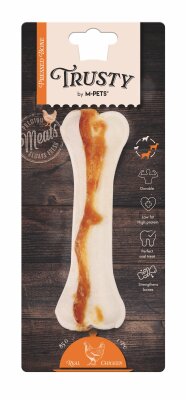 M-Pets Trusty Tavuklu Press Kemik Köpek Ödülü 85 Gr