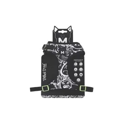 M-Pets Urban Style / Easy Fit Siyah Köpek Göğüs Tasması S