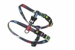 M-Pets Urban Style DNA Active Köpek Göğüs Tasması 49-83 Cm - 2