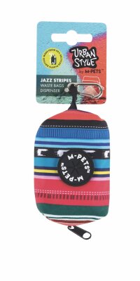 M-Pets Urban Style Jazz Stripes Dışkı Poşeti  Toplama Çantası - 2