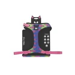 M-Pets Urban Style Lava Easy Fit Pembe Köpek Göğüs Tasması XS - M-Pets