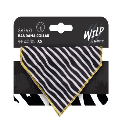M-Pets Wild Safari Bandanalı Köpek Tasması Xs