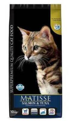 Matisse Somonlu ve Tuna Balıklı Yetişkin Kedi Maması 10 kg - 1