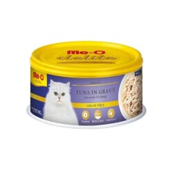 Me-O Delite Soslu Ton Balıklı Yetişkin Kedi Konservesi 80 Gr - Me-O