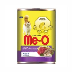 Me-O Deniz Lezzetleri Karides Soslu Yetişkin Kedi Konservesi 400 Gr - Me-O