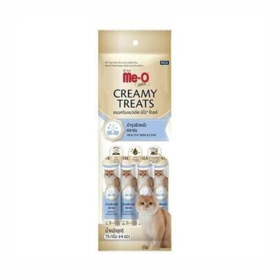 Me-O Gold Creamy Ton Balıklı ve Biotinli Yetişkin Kedi Ödülü 4x15 Gr - 1