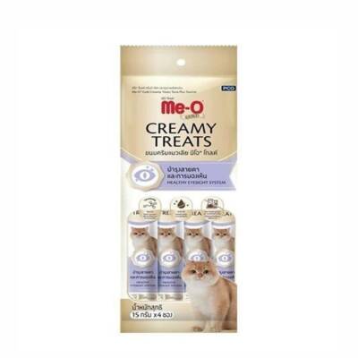 Me-O Gold Creamy Ton Balıklı ve Taurinli Yetişkin Kedi Ödülü 4x15 Gr - 1