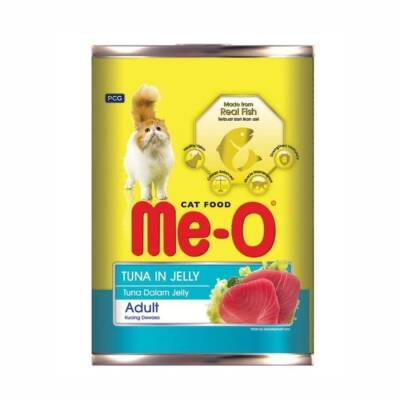 Me-O Jelly Pouch Ton Balıklı Yetişkin Kedi Konservesi 400 Gr - 1