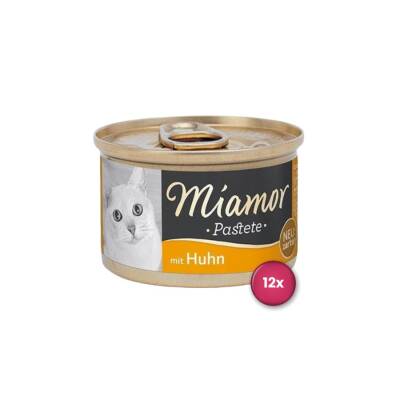 Miamor Pastete Tavuklu Tahılsız Kedi Konservesi 85 gr X 12 Adet - 1