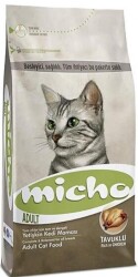 Micho Tavuklu Hamsili Yetişkin Kedi Maması 1,5 kg - Micho