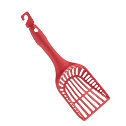 Moderna Geniş Aralıklı Kedi Kumu Küreği Kırmızı - Moderna