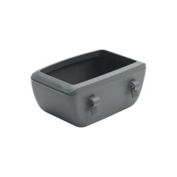 Moderna Roadrunner Kedi ve Köpekler İçin Taşıma Kabı Yemliği Gri - Moderna