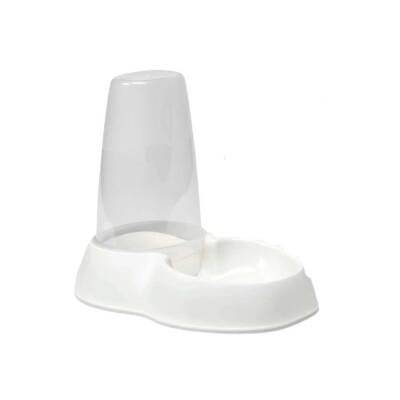 Moderna Sensiflo Hazneli Kedi ve Köpekler için Mama ve Su Kabı Beyaz 1,5 Lt - 1