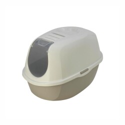 Moderna Smart Kapalı Kedi Tuvaleti Gri 53 cm - Moderna