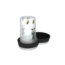 Moderna Trendy Kedi ve Fare Desenli Kedi Su Kabı 1,5 Lt - Moderna