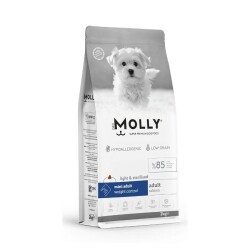 Molly Düşük Tahıllı Hypoallergenic Somonlu Küçük Irk Kısırlaştırılmış Yetişkin Köpek Maması 2 Kg - Molly