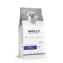 Molly Düşük Tahıllı Hypoallergenic Somonlu Küçük Irk Yetişkin Köpek Maması 8 Kg - Molly