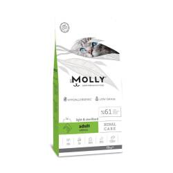 Molly Düşük Tahıllı Hypoallergenic Somonlu Light Kısırlaştırılmış Yetişkin Kedi Maması 15 Kg - Molly