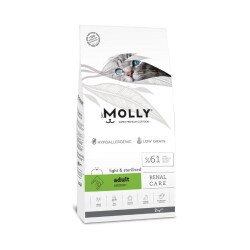 Molly Düşük Tahıllı Hypoallergenic Somonlu Light Kısırlaştırılmış Yetişkin Kedi Maması 2 Kg - Molly