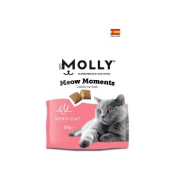 Molly Meow Moments Deri ve Tüy Bakımı Kedi Ödül Maması 60 Gr - Molly