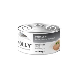 Molly Pate Ton Balıklı Tahılsız Yavru Kedi Konservesi 85 gr - Molly