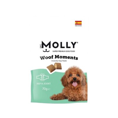 Molly Woof Moments Hip Joint Eklem Yapısı Destekleyici Köpek Ödül Maması 70 gr