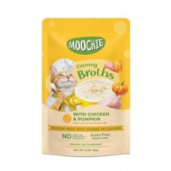 Moochie Tavuk Balkabağı İçerikli Kedi Çorbası 40 gr - Moochie