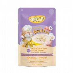 Moochie Tavuk ve Kalamarlı Kedi Çorbası 40 gr - Moochie