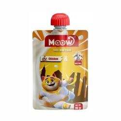 Moow Taze Tavuklu ve Keçi Sütlü Yavru Kedi Et Ezmesi 90 gr - Moow